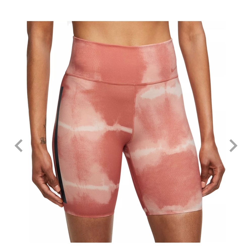 Nike Women's One Luxe Dri-FIT 7" Mid-Rise Printed Training‎ Shorts - NWT